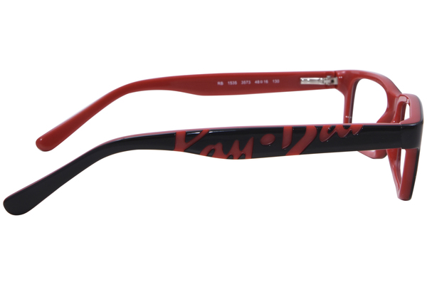  Ray Ban RY1535 Eyeglasses Youth Full Rim Rectangle Shape 
