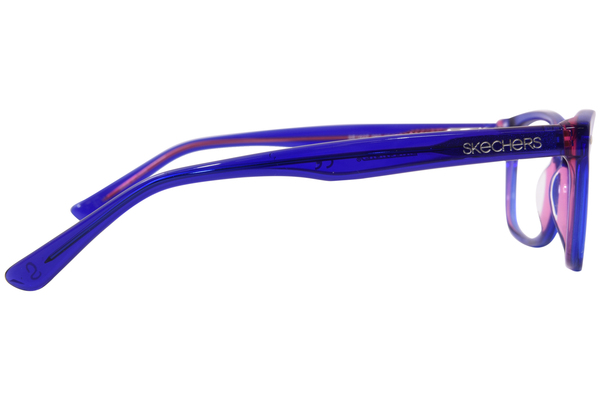  Skechers SE1627 Eyeglasses Youth Kids Full Rim Rectangle Shape 