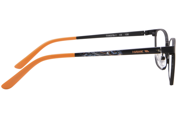  Tony Hawk THK078 Eyeglasses Youth Kids Boy's Full Rim Rectangle Shape 