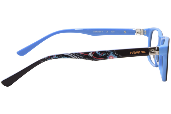  Tony Hawk THK081 Eyeglasses Youth Kids Boy's Full Rim Rectangle Shape 