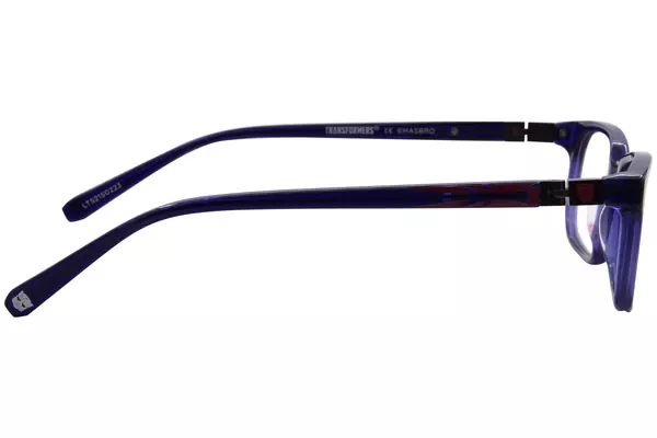  Transformers Has-Crush Eyeglasses Youth Kids Boy's Full Rim Rectangle Shape 