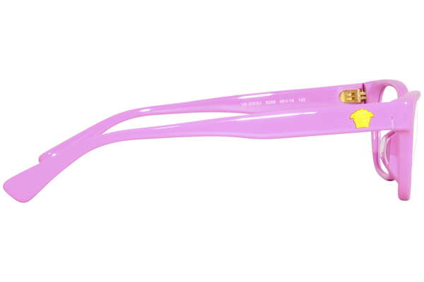  Versace VK3003U Eyeglasses Youth Kids Girl's Full Rim Rectangle Shape 
