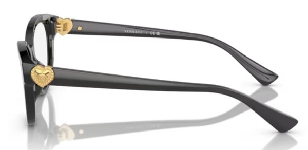  Versace VK3004 Eyeglasses Youth Kids Girl's Full Rim Oval Shape 