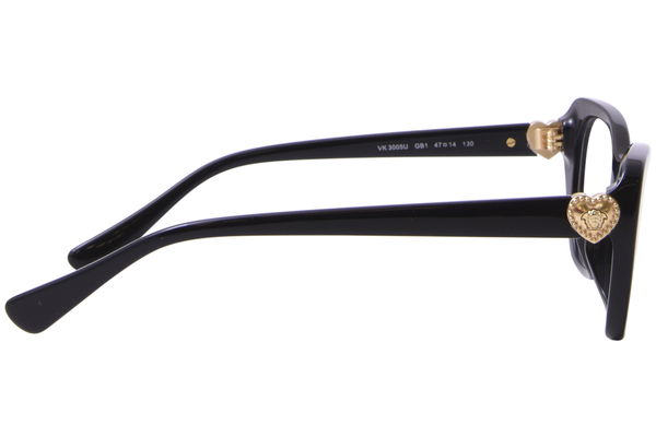  Versace VK3005U Eyeglasses Youth Kids Girl's Full Rim Cat Eye 