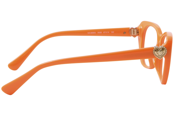  Versace VK3005U Eyeglasses Youth Kids Girl's Full Rim Cat Eye 