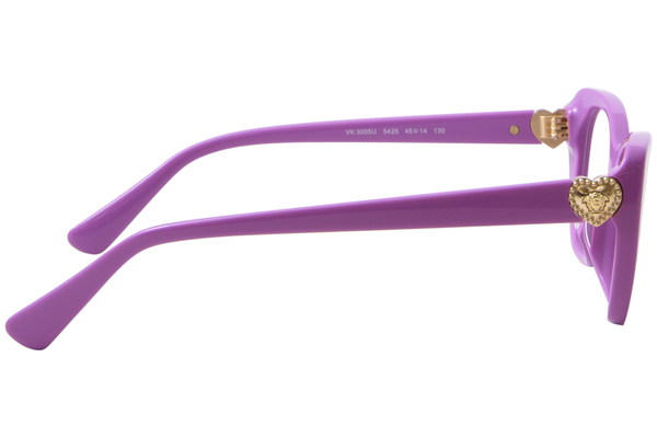  Versace VK3005U Eyeglasses Youth Kids Girl's Full Rim Cat Eye 