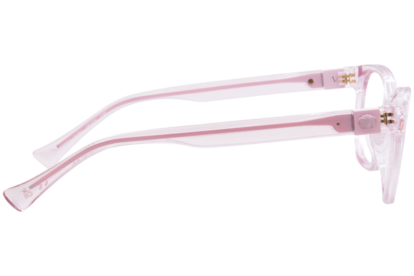  Versace VK3006U Eyeglasses Youth Kids Girl's Full Rim Rectangle Shape 