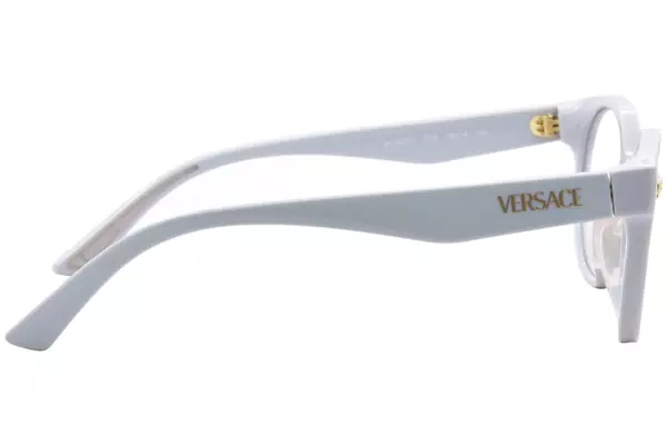  Versace VK3009U Eyeglasses Youth Kids Girl's Full Rim Round Shape 
