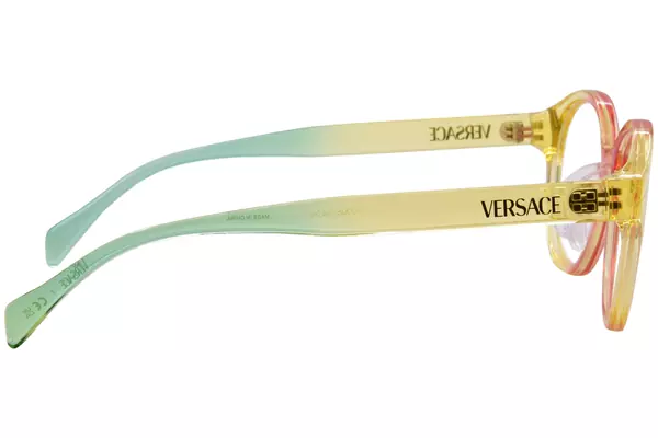  Versace VK3012 Eyeglasses Youth Kids Boy's Full Rim Round Shape 