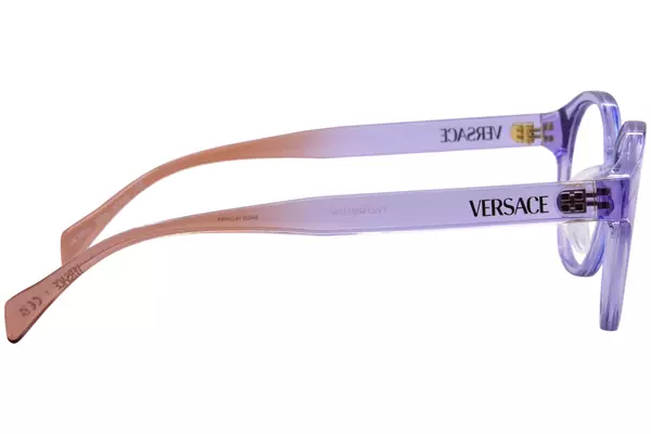  Versace VK3012 Eyeglasses Youth Kids Boy's Full Rim Round Shape 