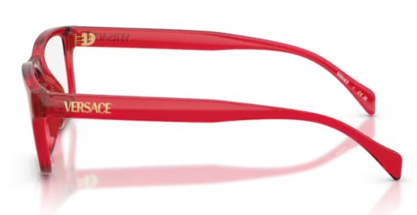  Versace VK3013U Eyeglasses Youth Kids Boy's Full Rim Rectangle Shape 