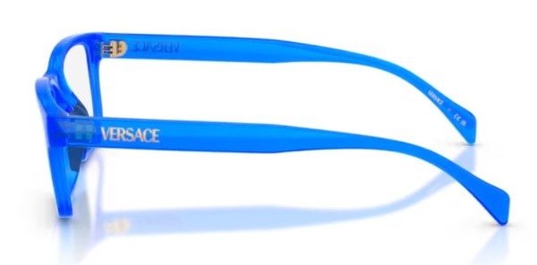  Versace VK3013U Eyeglasses Youth Kids Boy's Full Rim Rectangle Shape 