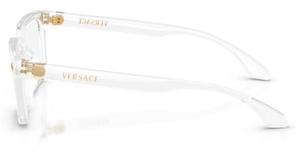  Versace VK3015U Eyeglasses Youth Kids Boy's Full Rim Rectangle Shape 