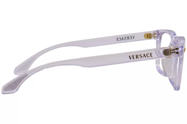  Versace VK3015U Eyeglasses Youth Kids Boy's Full Rim Rectangle Shape 