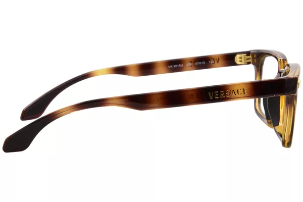  Versace VK3015U Eyeglasses Youth Kids Boy's Full Rim Rectangle Shape 