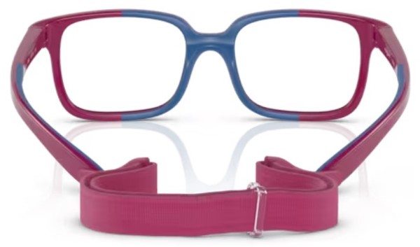  Vogue VY2016 Eyeglasses Youth Kids Full Rim Pillow Shape w/Strap 