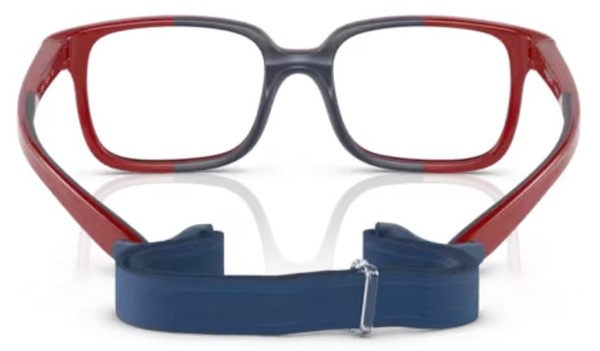  Vogue VY2016 Eyeglasses Youth Kids Full Rim Pillow Shape w/Strap 