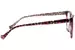 Betsey Johnson Bet All American Eyeglasses Youth Kids Girl's Full Rim Cat Eye