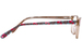Betsey Johnson Empowered Eyeglasses Youth Kids Girl's Full Rim Square Shape