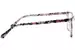 Betsey Johnson Noneya Eyeglasses Youth Kids Girl's Full Rim Square Shape