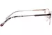 Betsey Johnson Sail-Away Eyeglasses Youth Kids Girl's Full Rim Rectangle Shape