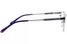 Betsey Johnson Sail-Away Eyeglasses Youth Kids Girl's Full Rim Rectangle Shape