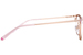 Betsey Johnson Star-Power Eyeglasses Youth Kids Girl's Full Rim Cat Eye