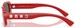 Dolce & Gabbana DX6006U Sunglasses Youth Kids Boy's Rectangle Shape