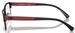 Emporio Armani EK1001 Eyeglasses Youth Kids Boy's Full Rim Rectangle Shape