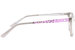 Hello Kitty HK348 Eyeglasses Girl's Full Rim Rectangle Shape