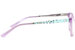 Hello Kitty HK348 Eyeglasses Girl's Full Rim Rectangle Shape