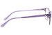 Hello Kitty HK368 Eyeglasses Youth Kids Girl's Full Rim Rectangle Shape