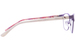 Hello Kitty HK371 Eyeglasses Youth Kids Girl's Full Rim Round Shape