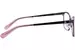 Hello Kitty HK395 Eyeglasses Youth Kids Full Rim Rectangle Shape