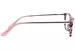 Juicy Couture JU-317 Eyeglasses Youth Kids Girl's Full Rim Rectangle Shape