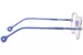 Lafont Paris Odile Eyeglasses Youth Kids Girl's Full Rim Butterfly Shape