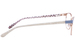 Lulu By Lulu Guinness LK042 Eyeglasses Youth Kids Girl's Full Rim Cat Eye