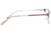 Lulu By Lulu Guinness LK045 Eyeglasses Youth Kids Girls Full Rim Rectangle Shape