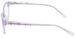 Marchon M-7507 Eyeglasses Youth Kids Girl's Full Rim Rectangle Shape