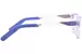 Nike 5064 Eyeglasses Youth Kids Girl's Full Rim Rectangle Shape
