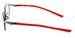 Nike 6068LB Eyeglasses Youth Kids Full Rim Rectangle Shape
