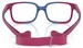 Vogue VY2016 Eyeglasses Youth Kids Full Rim Pillow Shape w/Strap