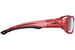 Wiley X Gamer Eyeglasses Youth Full Rim Rectangle Shape