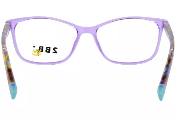 2BB BB Brenda Eyeglasses Youth Kids Girl's Full Rim Rectangle Shape 