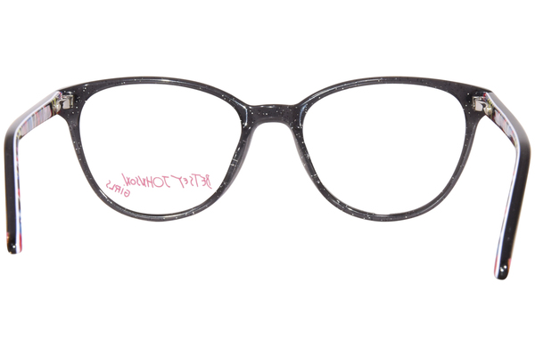  Betsey Johnson Cosmic Eyeglasses Youth Kids Girl's Full Rim Oval Shape 