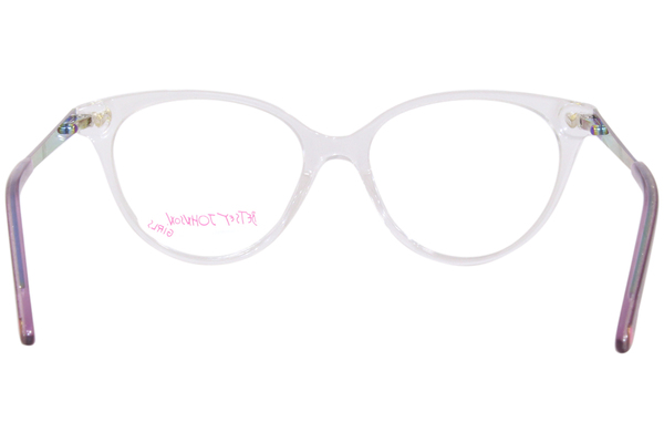  Betsey Johnson Dare-To-Dream Eyeglasses Girl's Full Rim Cat Eye 