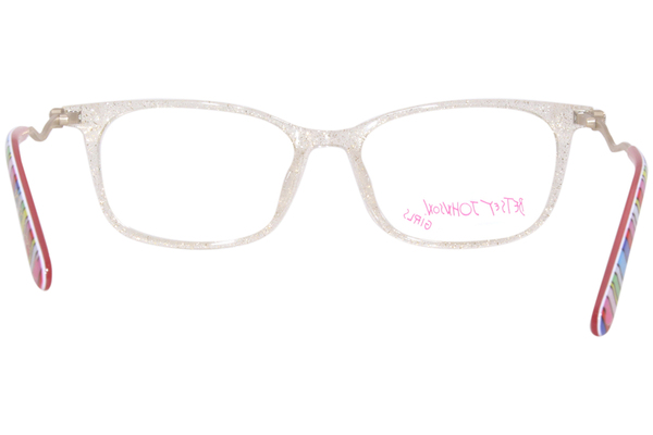  Betsey Johnson Girls Petite-Fille Eyeglasses Girl's Full Rim Square Shape 
