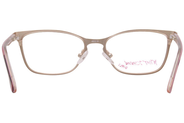  Betsey Johnson Girls Squad Eyeglasses Youth Girl's Full Rim CatEye Optical Frame 