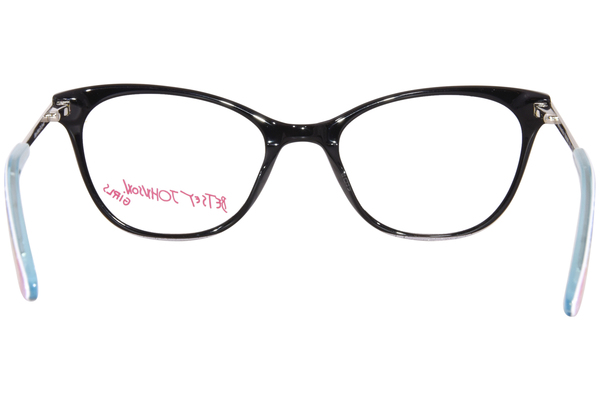  Betsey Johnson You-Go-Girl Eyeglasses Youth Kids Girl's Full Rim Cat Eye 