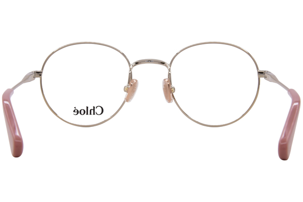 Chloe CC0024O Eyeglasses Youth Kids Full Rim Round Shape 